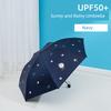 Paradise Umbrella Children's Umbrella Cartoon Umbrella Female Tri-Fold Creative Fresh Light Foldable Boy Student Umbrella Dual-Use