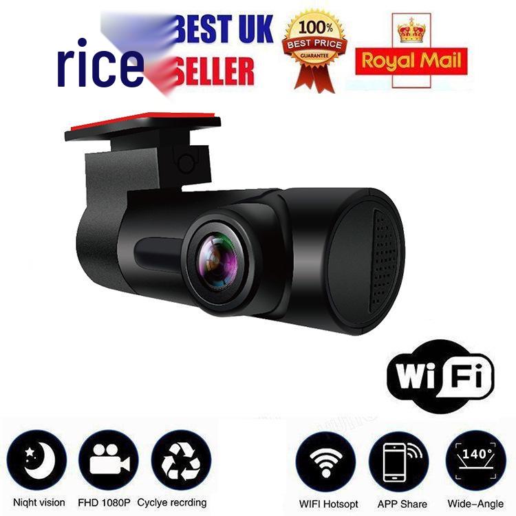 High-Definition Nachtsicht Drahtlose Dashcam mit Einzelobjektiv und WLAN