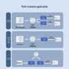 MoweStar 4-Port Industrial Serial To Ethernet Server