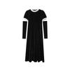 2024 Winter French Style Velvet Dress with Elegant Sleeves - Interpretation of Beauty F2197