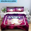 Aston Villa Crest Design 3PCS Bedding Set 2D Printing (Includes 1 Duvet Cover + 2 Pillowcases Coreless), Bedroom decor,Fan gift