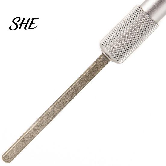 Fishing Tackle Sharpener Pen Type Portable Hook Sharpener, Heavy Duty Metal Sharpening Tool, Cutter Rod with Clip, Accessories