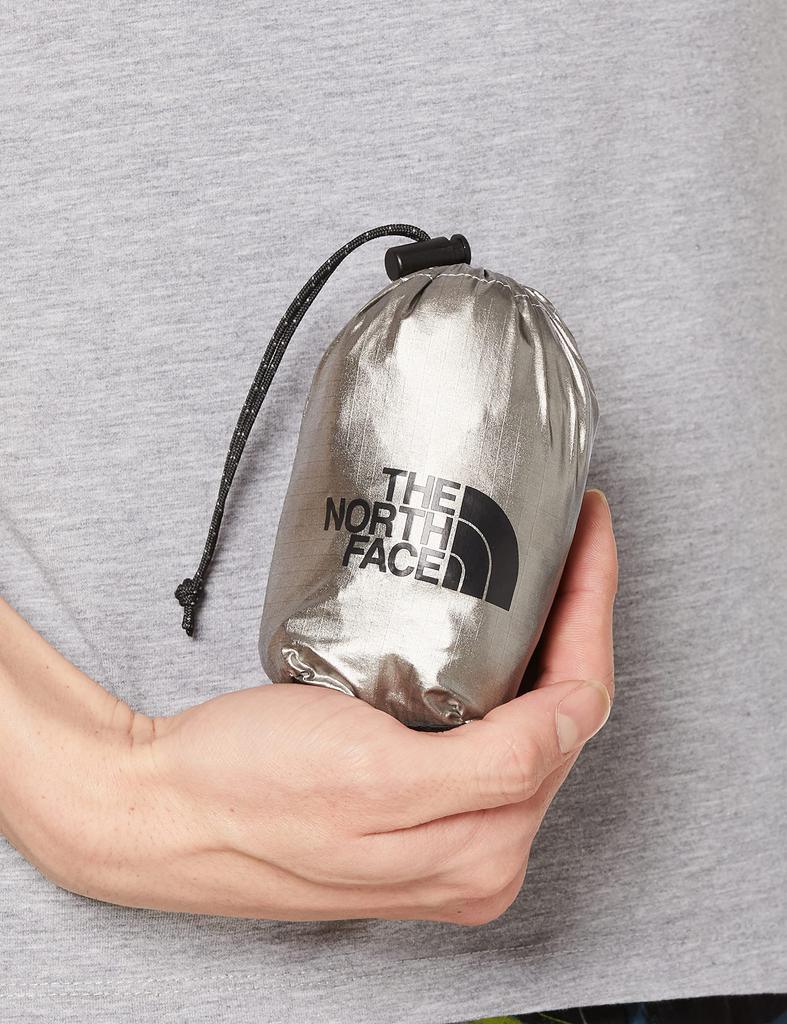 The North Face Trail Emergency Size M Hoodie, Unisex, Warm, Lightweight, Water-Repellent, Windproof, Compact, Black,