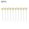 5-10Pcs Creative Stainless Steel Cocktail Picks Martini Picks Juice Decoration Picks Bar Bartending Tools Kitchen Accessories