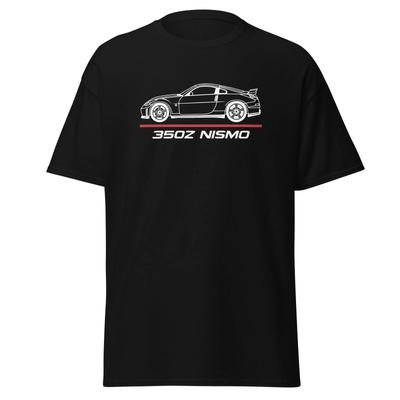 350Z Nismo Track Engineered Performance Grafické Tričko Tričko Tričko jako Dárek