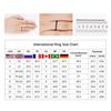 Fashion Bridal Oval Faux Opal Ring Women Luxury Exquisite Rose Gold Color Temperament Wedding Jewelry Accessories