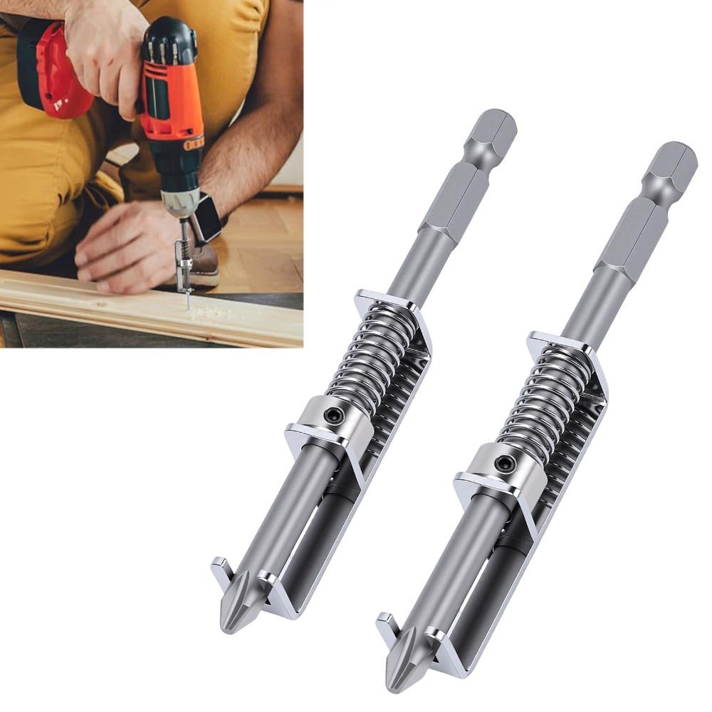 2pcs Single Hand Operation Screw Retaining Tool Single Hand Screw Gripper For Electricians
