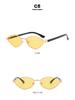 2024 High-End Small Frame Rhombus Cat Eye Polygon Sunglasses