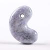Itoigawa Natural Jadeite Japanese National Jomon Power Stone Jadeite Workshop Special Paulownia Wood Quality Guarantee MT0773 Magatama, Lavender,