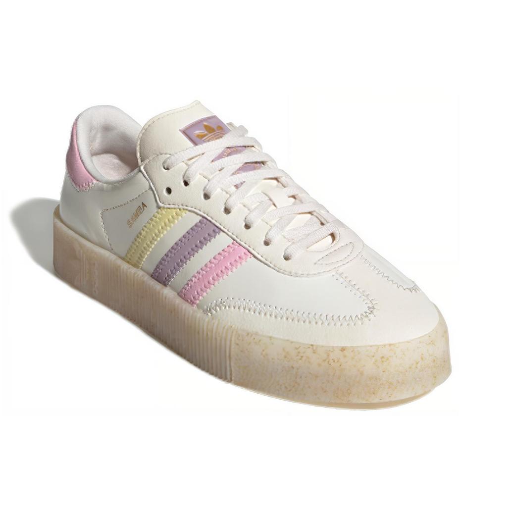 (WMNS) Adidas Samba Rose 'White Pink Purple' Women's EG1817(S-BOX)