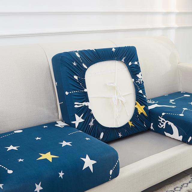 Airldiane Printed Sofa Furniture Cushion Cover Elastic Home Furniture Protector Sofa Furniture Seat Cushion Slipcover Spandex Couch Cover Living