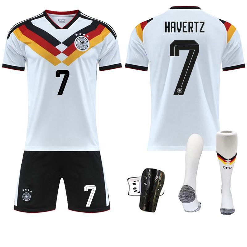 2627 Coupe du Monde Allemagne Domicile N°. 10 Musiara Jersey 7 Hafertz 8 Kross Costume Uniforme de Football Hommes