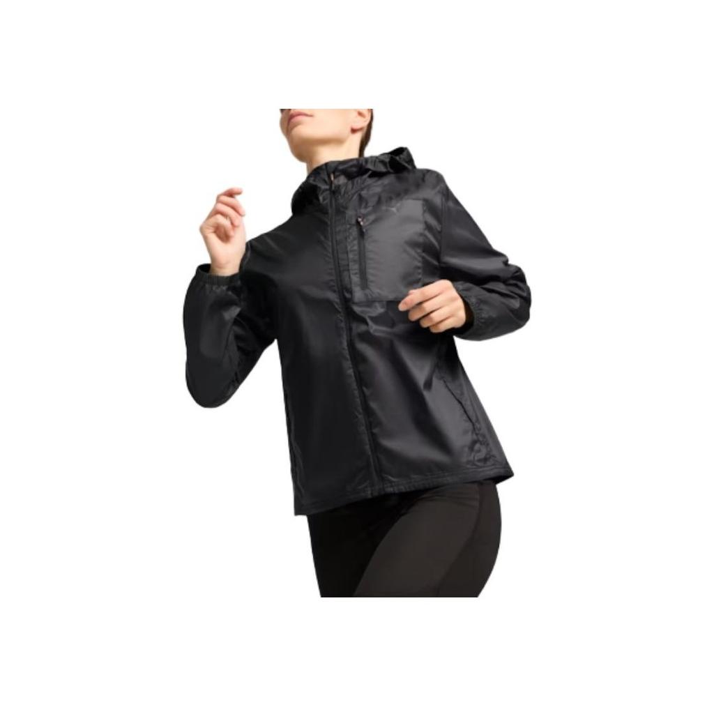Puma Seasons Ss24 Running Jacket Comfortable Fashion Sports Jacket Women Jacket Black 525832-01