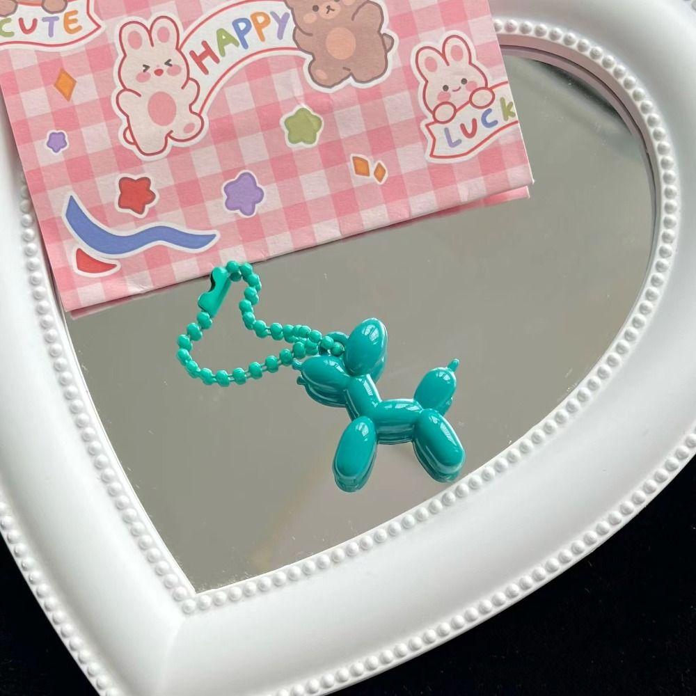 Ball Chain Cartoon Puppy Pendant Dog Balloon Puppy Keychain Creative   Gift