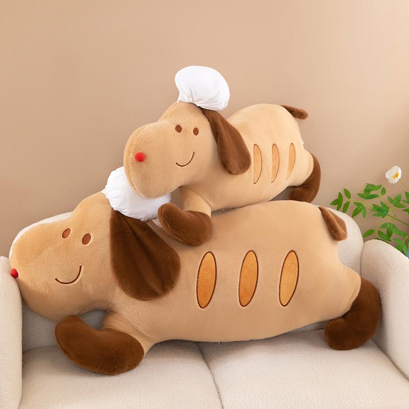 Stick Law Chef Dog Cuddle Pillow With Short Plush Cover For Nursery Room Gift