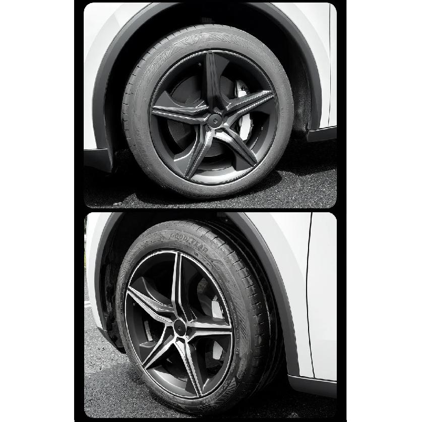 4PCS Full Cover Wheel Cover Replacement Performance for Tesla New Model Y Juniper 19 Inch Crossflow Wheel Caps Hubcap 2025 2026