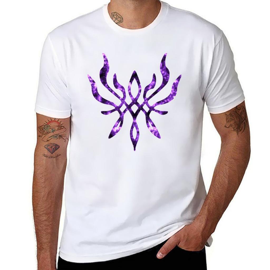 Fire Emblem Three Houses - Flammornas vapen (Galaxy Design) T-shirt bas t-shirt roliga t-shirts man man t-shirt T-shirt