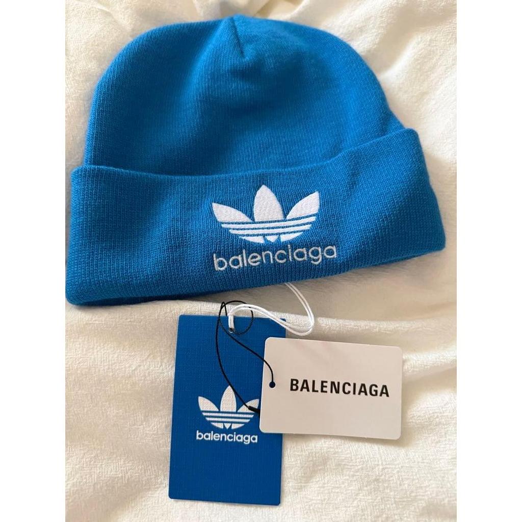 Used BALENCIAGAadidas Beanie Blue
