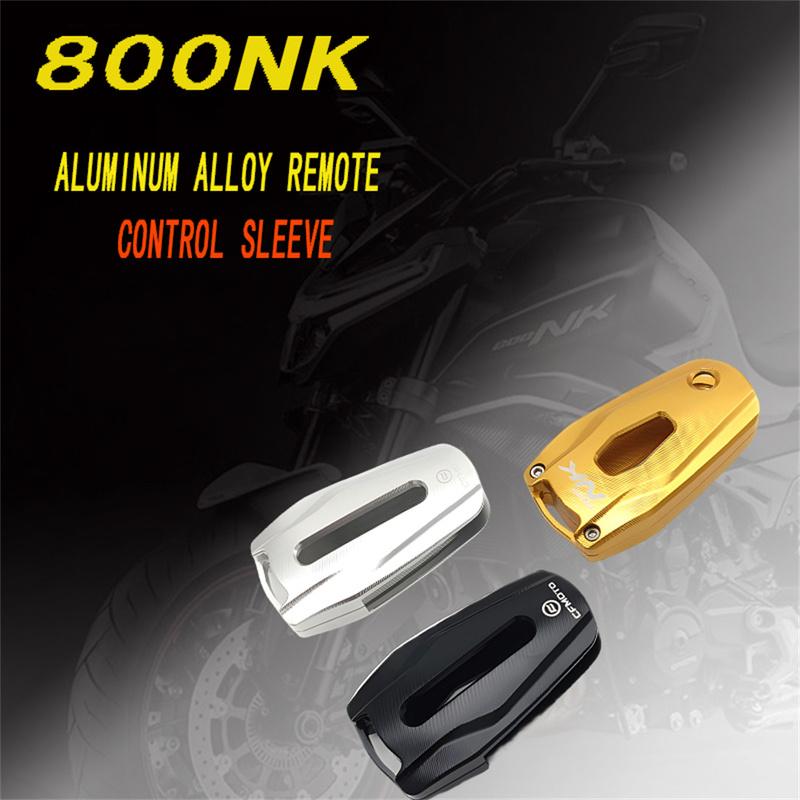 Til CFMOTO NK800 2023 800NK Motorcykel Fjernbetjeningsnøgle Aluminiumlegering Beskyttelsescover Specielt Faldsikker Nøgledekoration