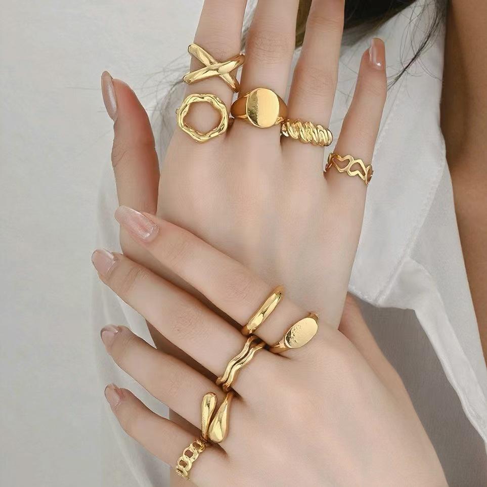 Korean Knot Adjustable Ring for Women: Versatile Index & Pinky Jewelry, Trendy Design