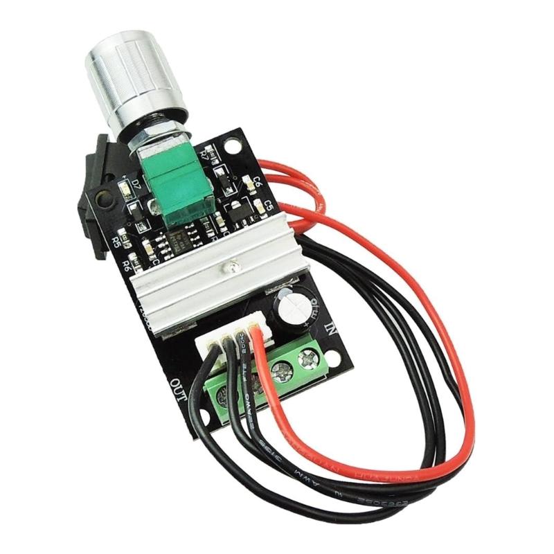 6V 12V 24V 28V 3A 80W DCed Motor Speed Controller PWM Adjustable Reversible Switches & Driver for Versatile Application