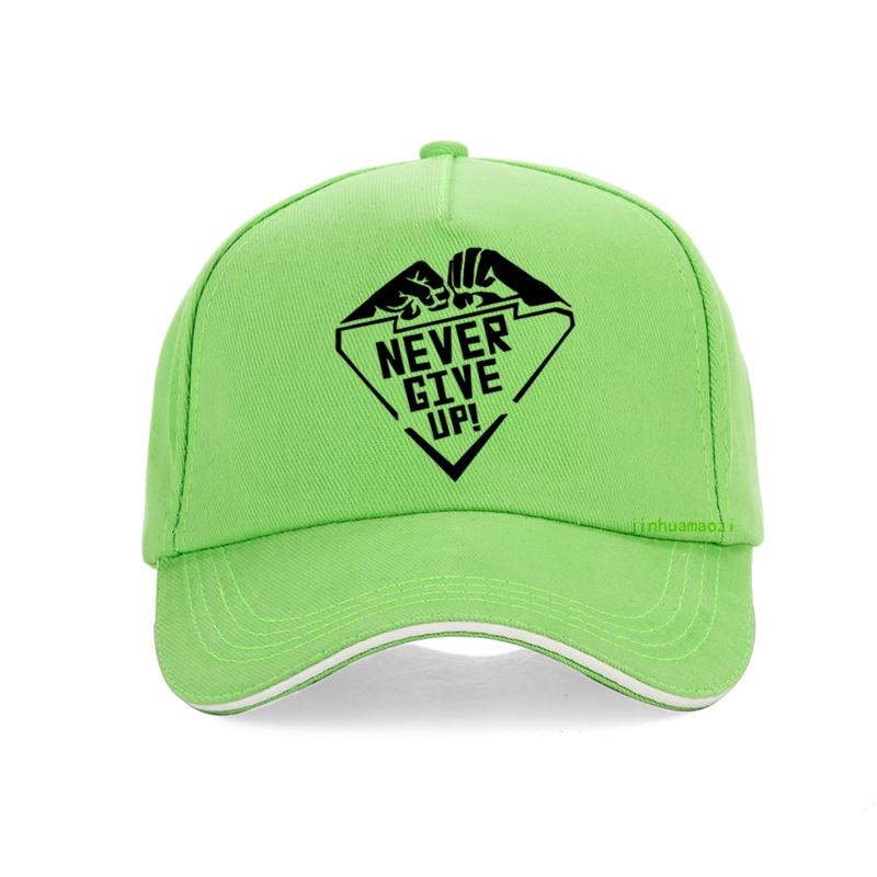 Never Give Up Liverpool Print Baseball Cap Men Mo Salah You'Ll Never Walk Alone Hip Hop Cap Fist Printing Harajuku Snapback Hat