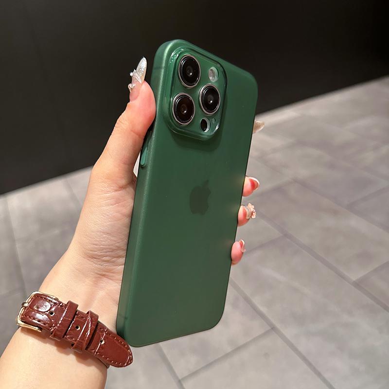 0.3mm Ultra Thin Matte Case For For Iphone 16 15 14 13 12 11 Pro Max Plus Mini Silicone Soft Candy Color Transparent Cover