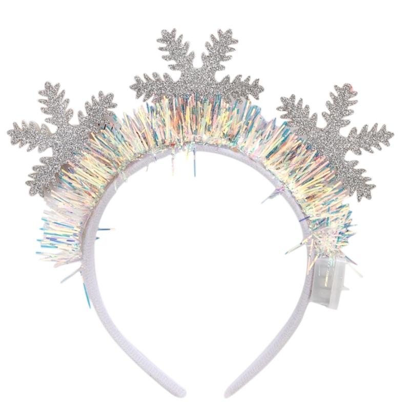 Weihnachtsthema Haarband Feiertagsfrisur Cosplay-Kostüm Weihnachtsfeier Requisite Neujahrsfest Kopfbedeckungs-Accessoires