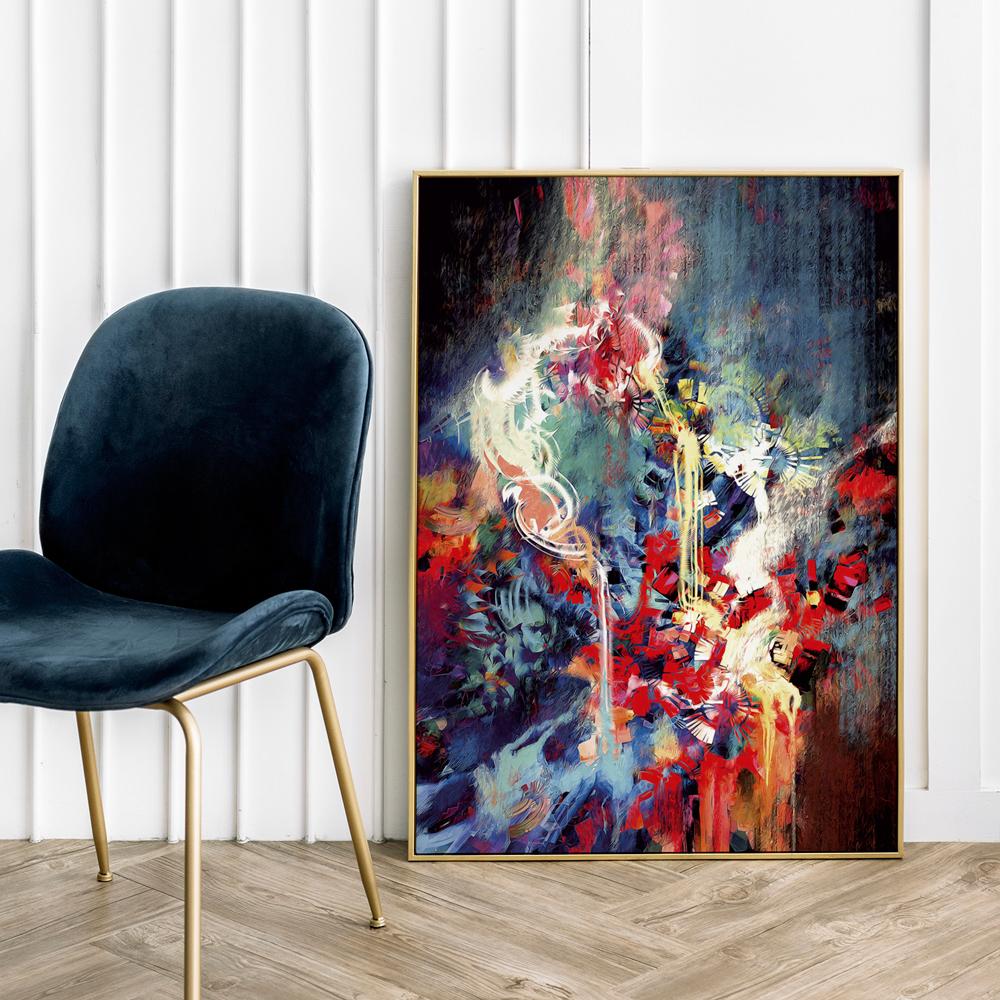 Poster abstract - pictură abstractă