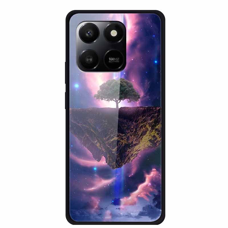 6.77" Glass Back Cover For Honor 400 Smart X7d 2025 Case Tempered Glass Case For Honor Play 10T 5G Case Protective Fundas Shells