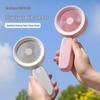 Handheld Mini USB Fan: Portable, Rechargeable Desktop Fan with Cross-Border Lighting
