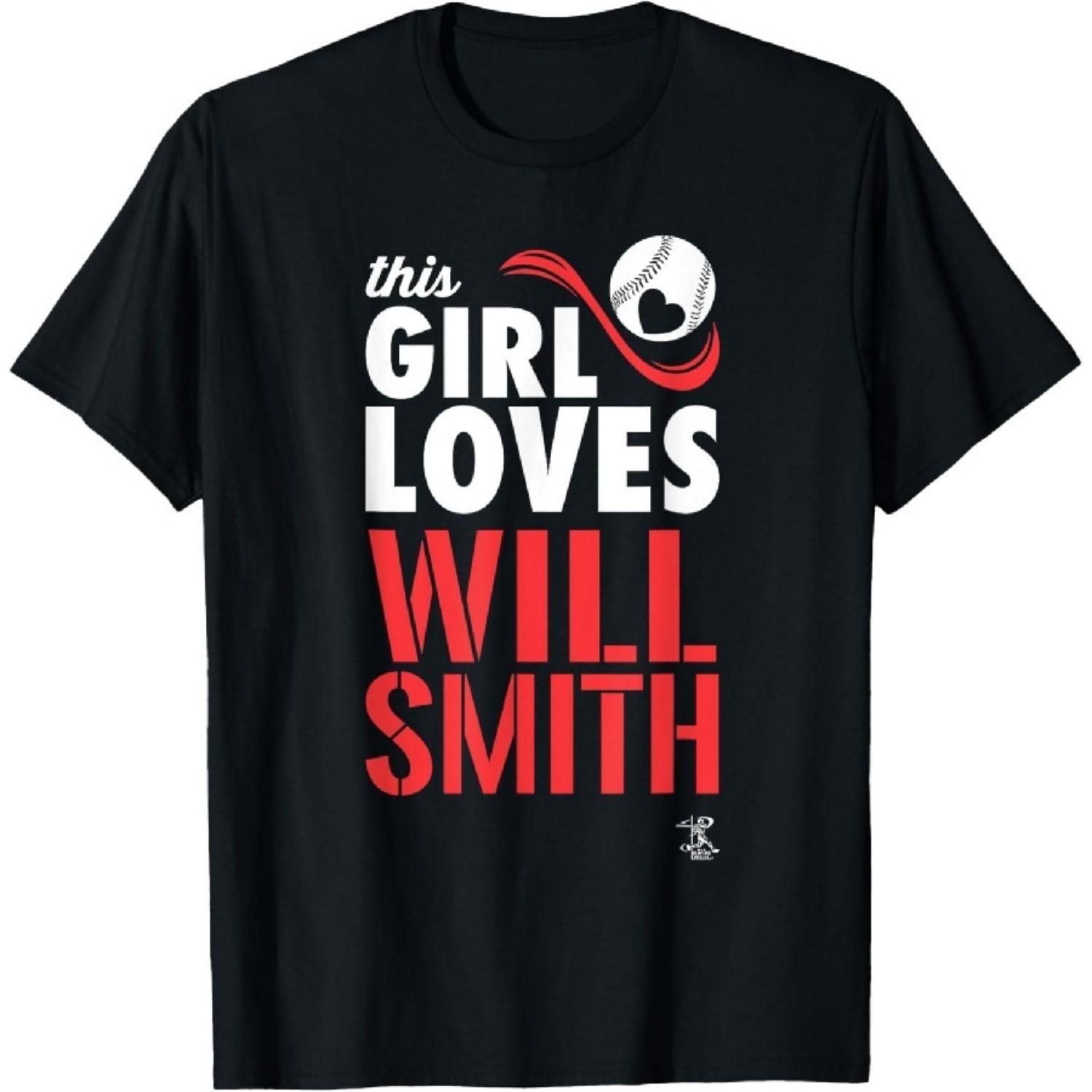 

Will Smith This Girl Loves Gameday T-Shirt1 XXXXXL чорний