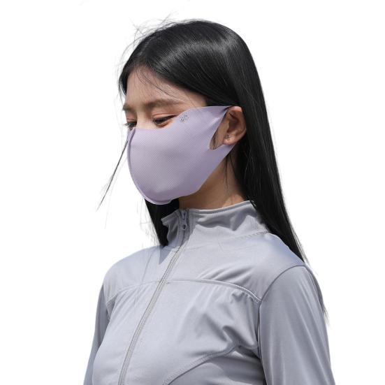 Three-dimensional Face Guard, Windproof Slimming Version Face Guard with 3D Eye Corner Protection, Moisturizing Fabric Hyaluronic Acid Sun Protection