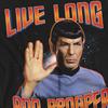 STAR TREK Mens Original Live Long and Prosper T-Shirt