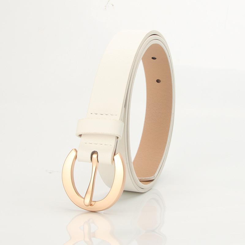 European Style Womens Wide Belt Pu Material Simple Chic Accessory For Daily Outfits