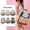 Mountain Explorers Letter Print Backpack Large Capacity Schoolbag Gift Fashion