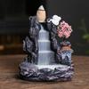 Backflow Holder Waterfall Incense Burner Home Decor Aromatherapy Ornament Incense Cones with Backflow Incense Cones