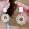 Dream Catcher Pattern Circle Earrings, Earrings, French Court Style Stud Earrings, Earrings, Pendants, Niche Design Earrings Wholesale