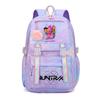 Girls Kpop Hunters Rumi Zoey Mira Printed Backpack Student School Travel Large Capacity Bag