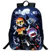 Murder Drones Print Backpack Girls Boys School Bags Travel Rucksack Anime Bookbags Primary Student Knapsack Chlidren Daypacks