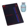 Plastic Liquid Crystal Black Practical Propane Gas for Tank Liquid Level Indicator Magnetic Bottle Gas Measuring Device