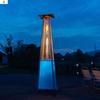 Jimmei Outdoor Tower Gas Patio Heater with 36-Color LED Lights