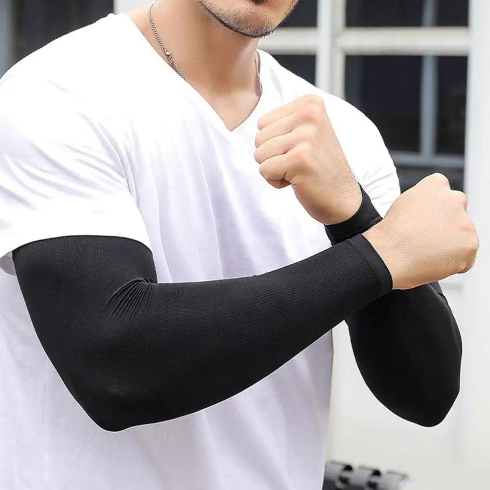 2026 NEW Ice Silk Bicycle Sleeves Summer Breathable Cycling Arm Protection Outdoor Sun UV Protect Sports MTB Road Bike Sleeves