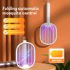 4 IN 1 Electric Mosquito Killer 3000V USB Rechargeable Fly Trap Mosquito Swatter Racket Insect Killer With UV Light Bug Zapper