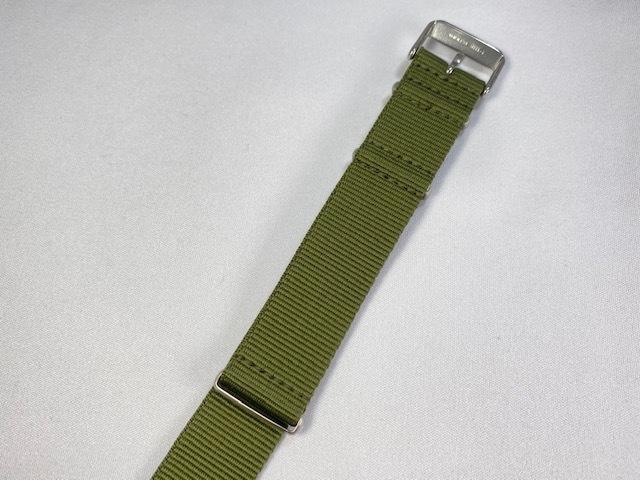 SEIKO L0N601AJ0 Seiko 5 Sports 22mm Nylon Band Green for SRPJ19J8/SBSA163/4R36-12K0