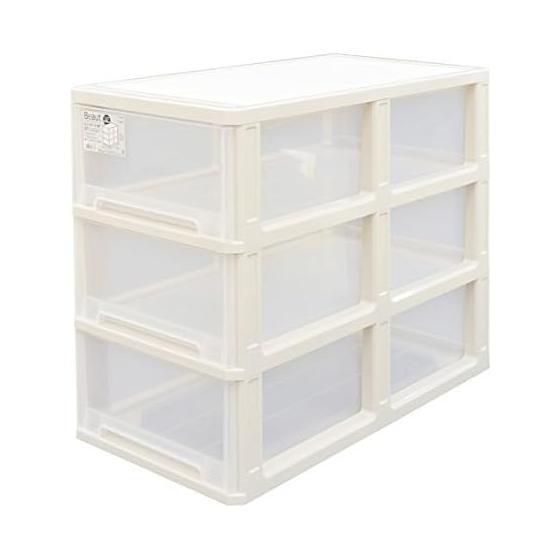 Tenma A costume case with casters that allows you to organize your closet neatly, made in Japan, butte case, 3 tiers, chest of drawers, storage case,