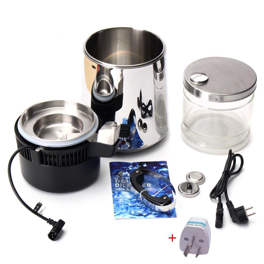 750W 4L Stainless Steel Dental / Medical Water Distiller Pure Purifier Filter Water Distiller Machine