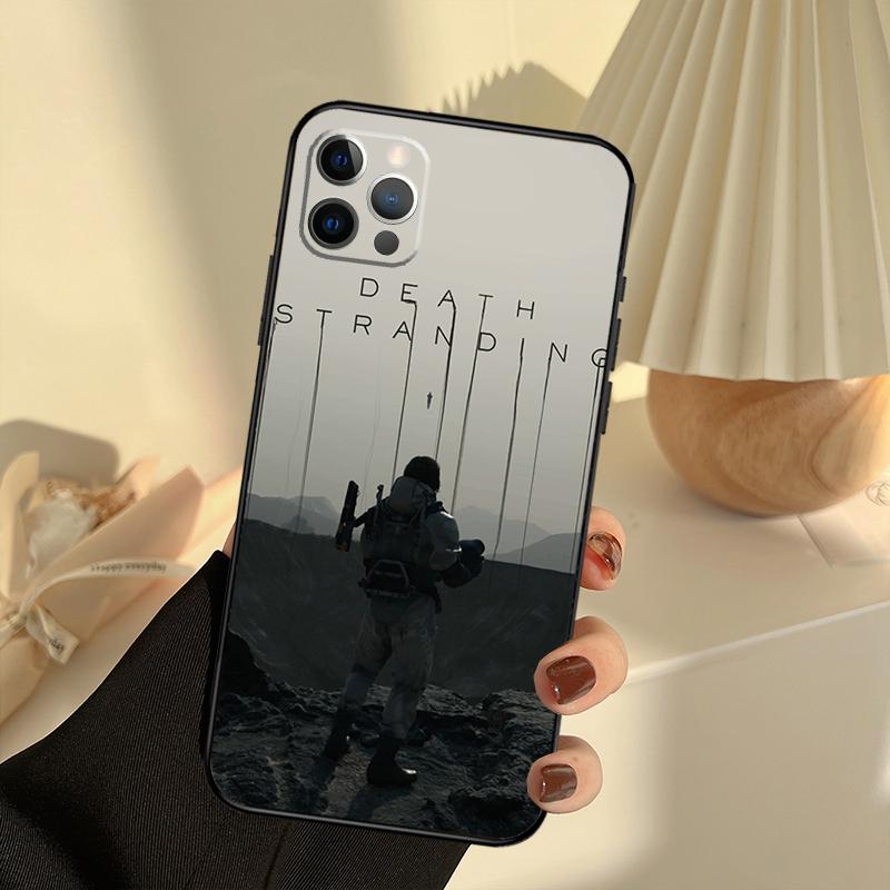 Game Death Stranding Phone Case For iPhone 13 16 15 11 12 14 17 Pro Max 12 mini 15 16 Plus 16e 17 Air Cover Funda