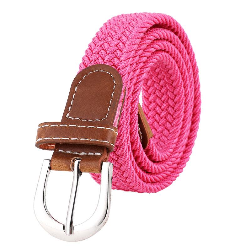 Women's Elastic and Elastic Woven Belt In One Outfit, Casual and Versatile Denim Belt for Men and Women