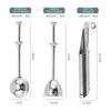 New Stainless Steel Tea Infuser Creative Pipe Shape Metal Tea Strainer Hanging Filter For Mug Teapot